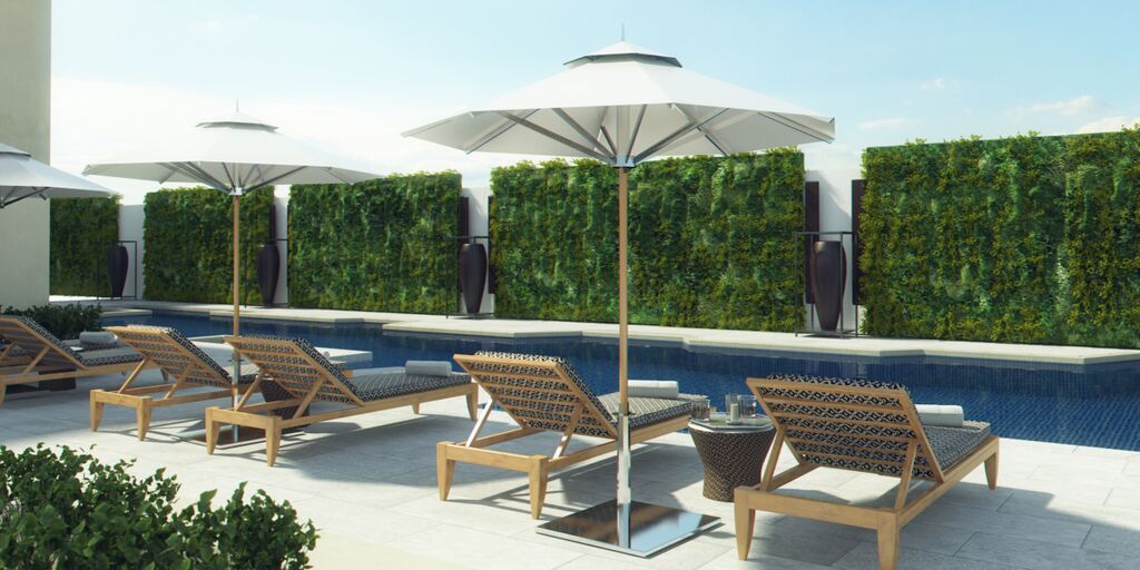 The Ritz-Carlton, Kuala Lumpur Hotel Ngoại thất bức ảnh A patio umbrella